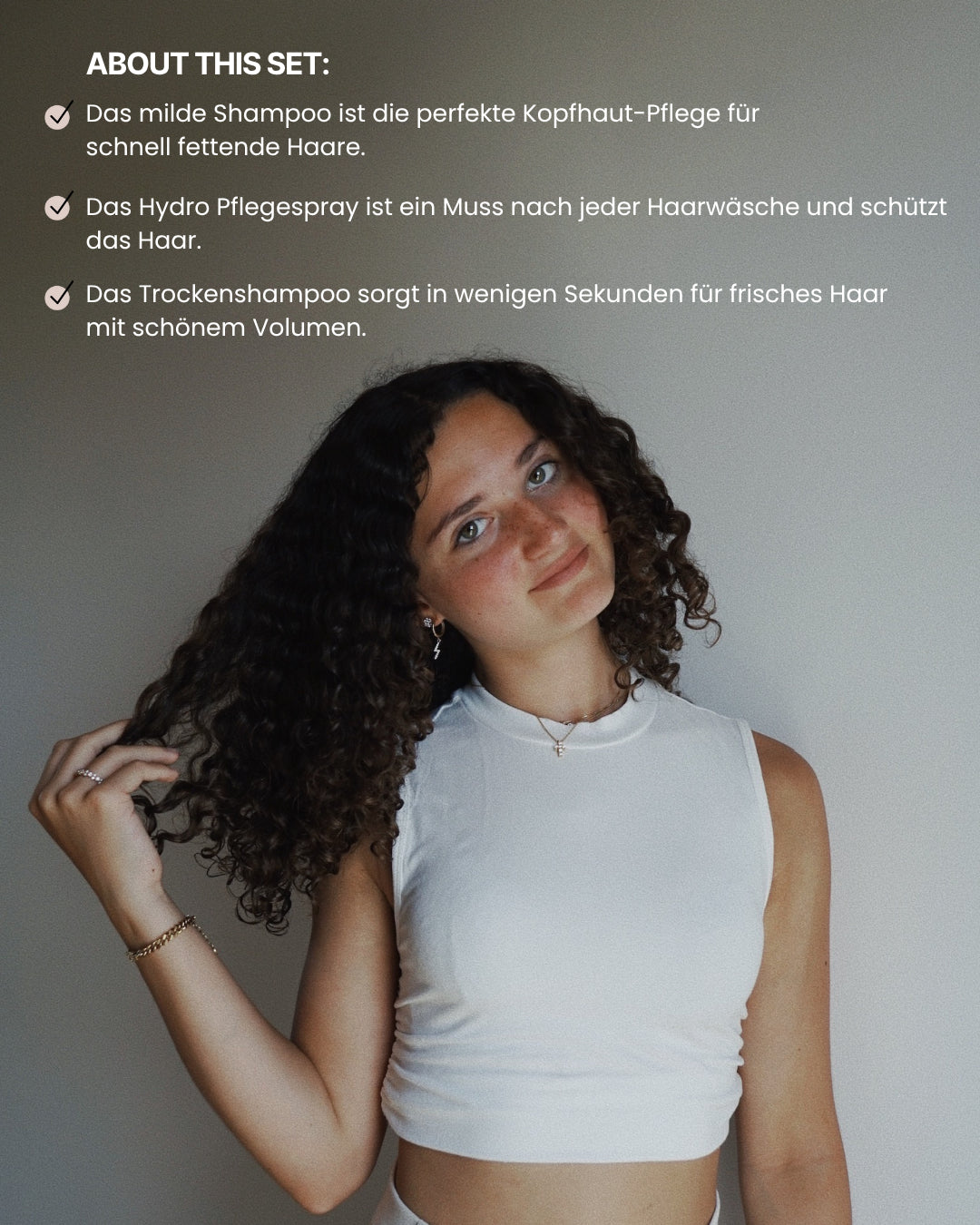 feschi Teenie Set für schnellfettendes Haar in der Pubertät.