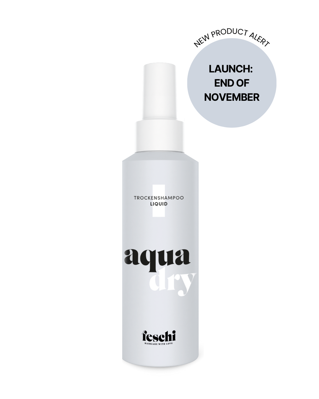 Produktbild feschi Aqua Dry Trockenshampoo Liquid coming soon