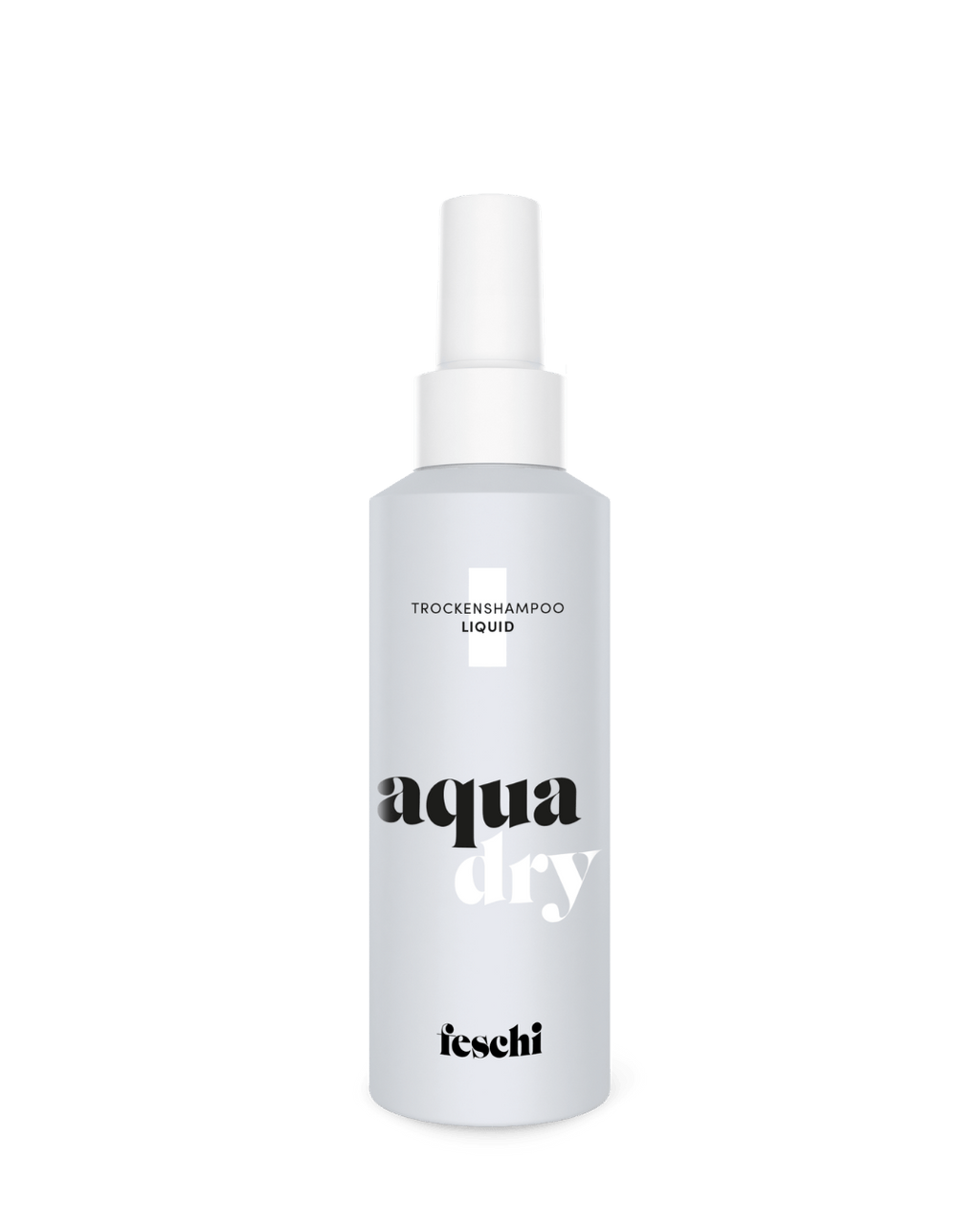aqua dry trockenshampoo liquid auf wasserbasis von feschi 