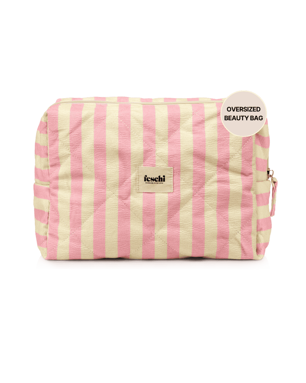 Produktfotografie von feschi Beauty Bag Cotton Candy in Oversized frontal