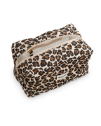 Produktbild von der großen Leo - Kosmetikbag von feschi von leicht schrägem Winkel