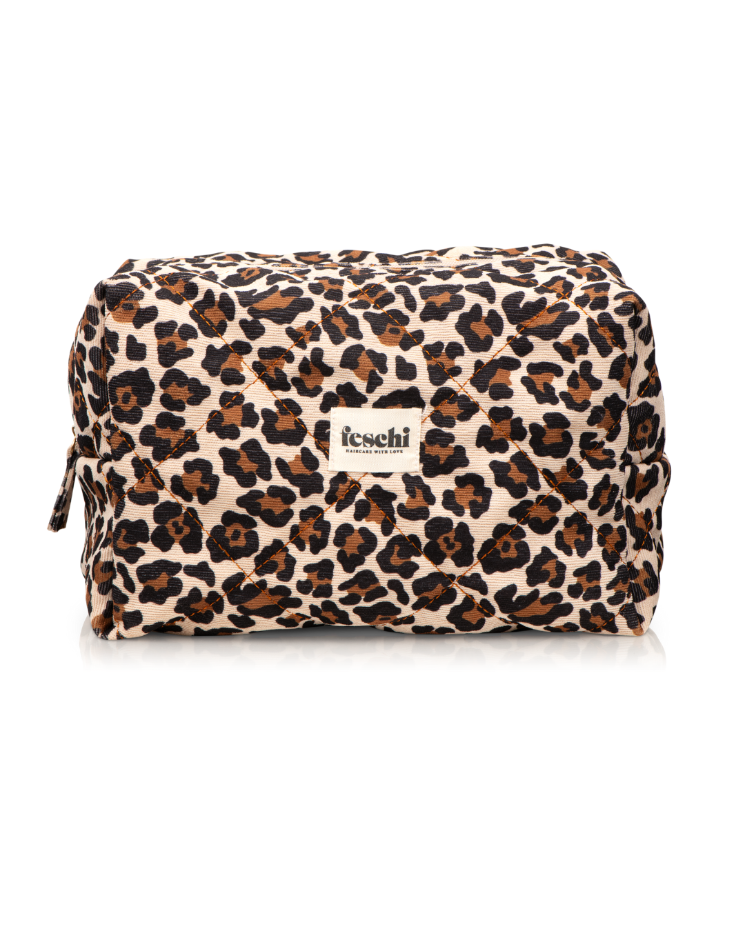 Produktbild von der großen Leo - Kosmetikbag von feschi von frontal