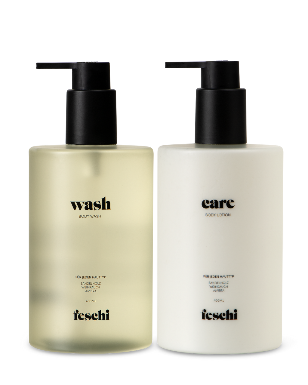 Produktfotografie vom Body Care Set von feschi