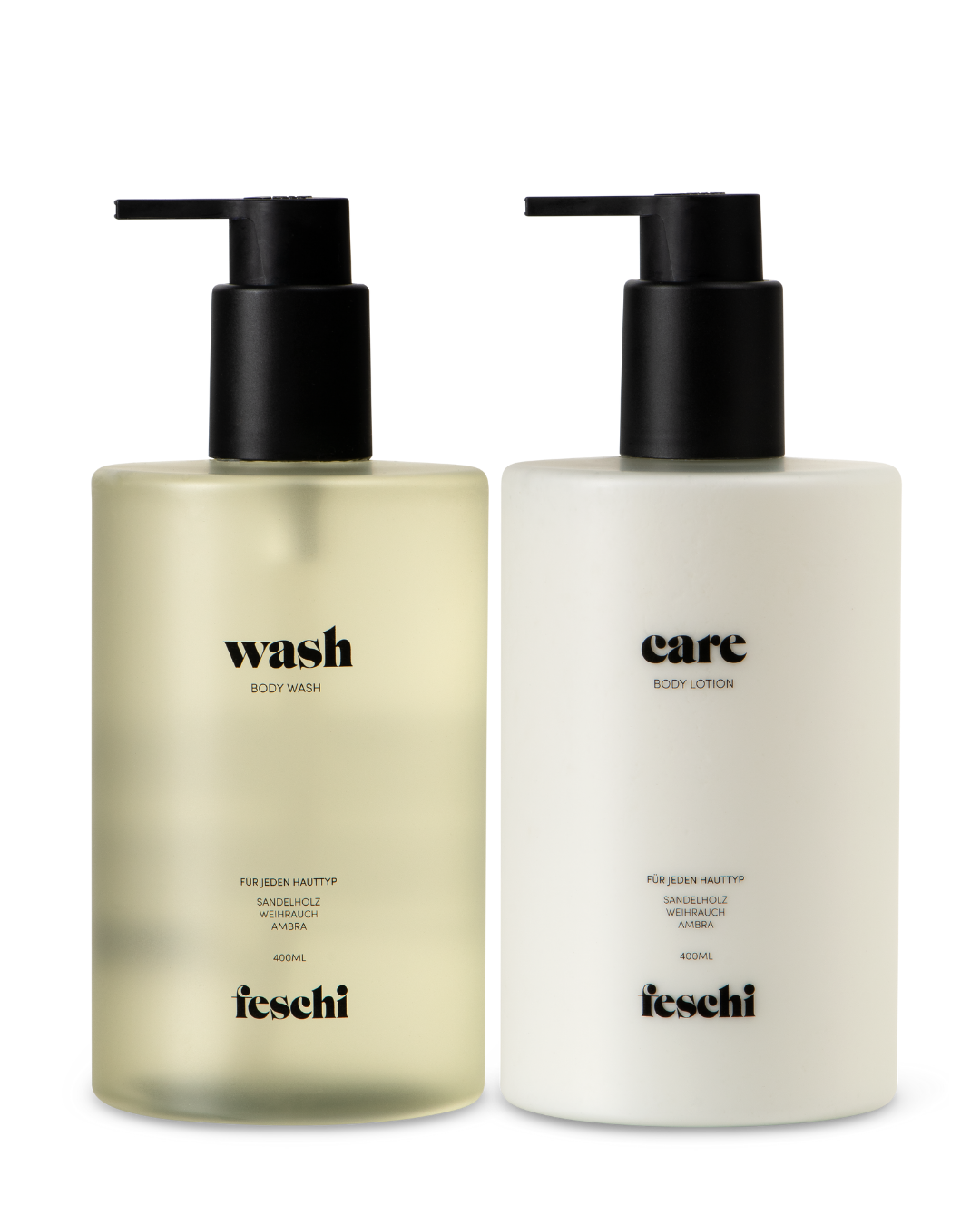 Produktfotografie vom Body Care Set von feschi