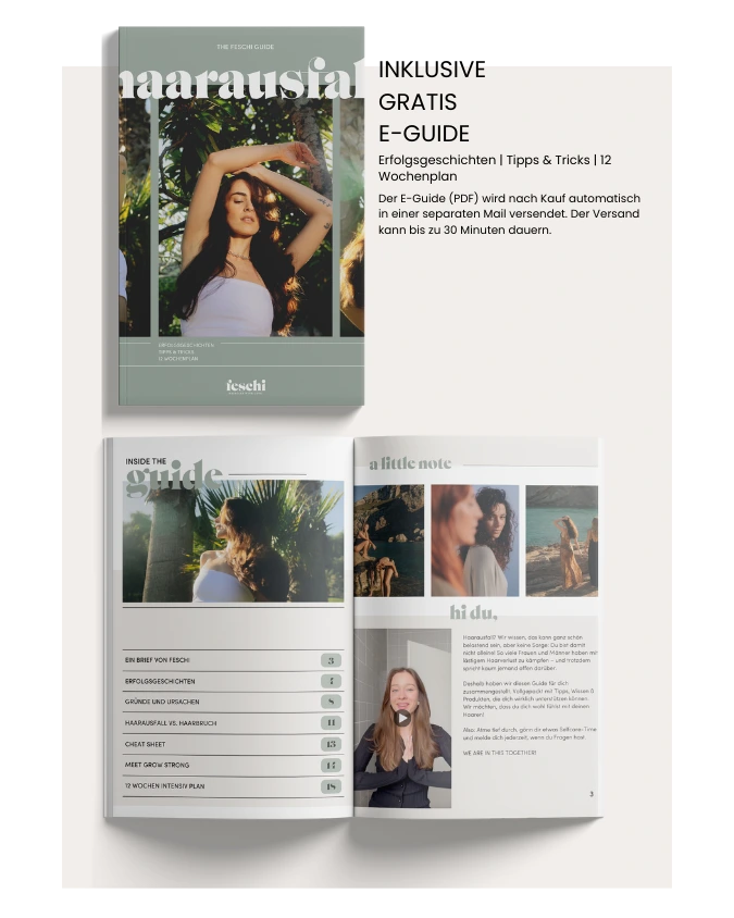 E-Guide Erklärung zum Thema Haarausfall von feschi