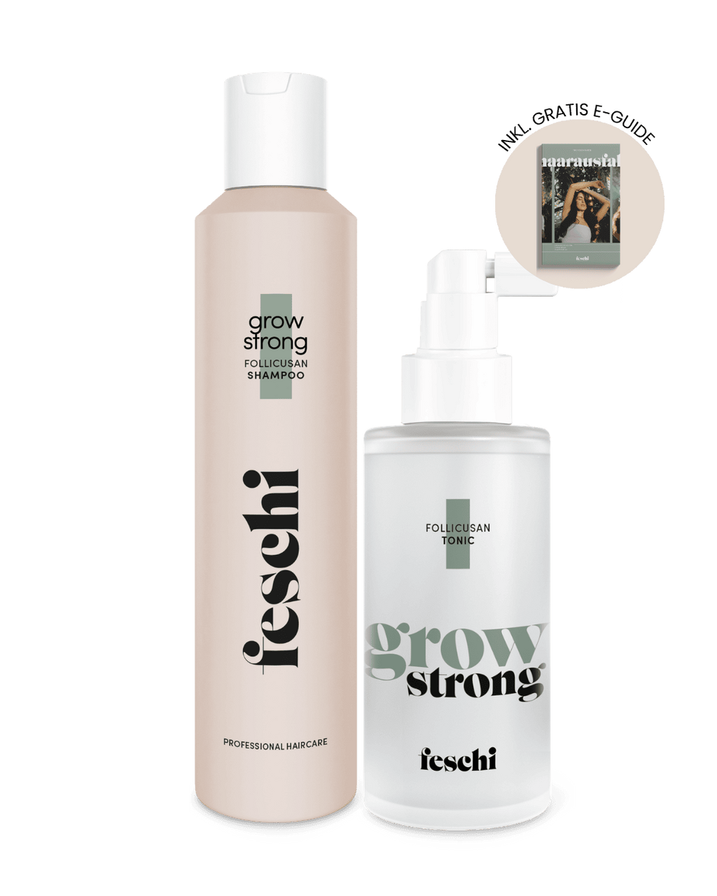 Produktbild von feschi vom grow strong Set - perfekt gegen Haarausfall