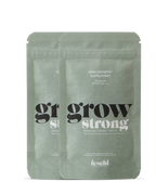 Produktbilder der grow strong Supplements im 2er Pack