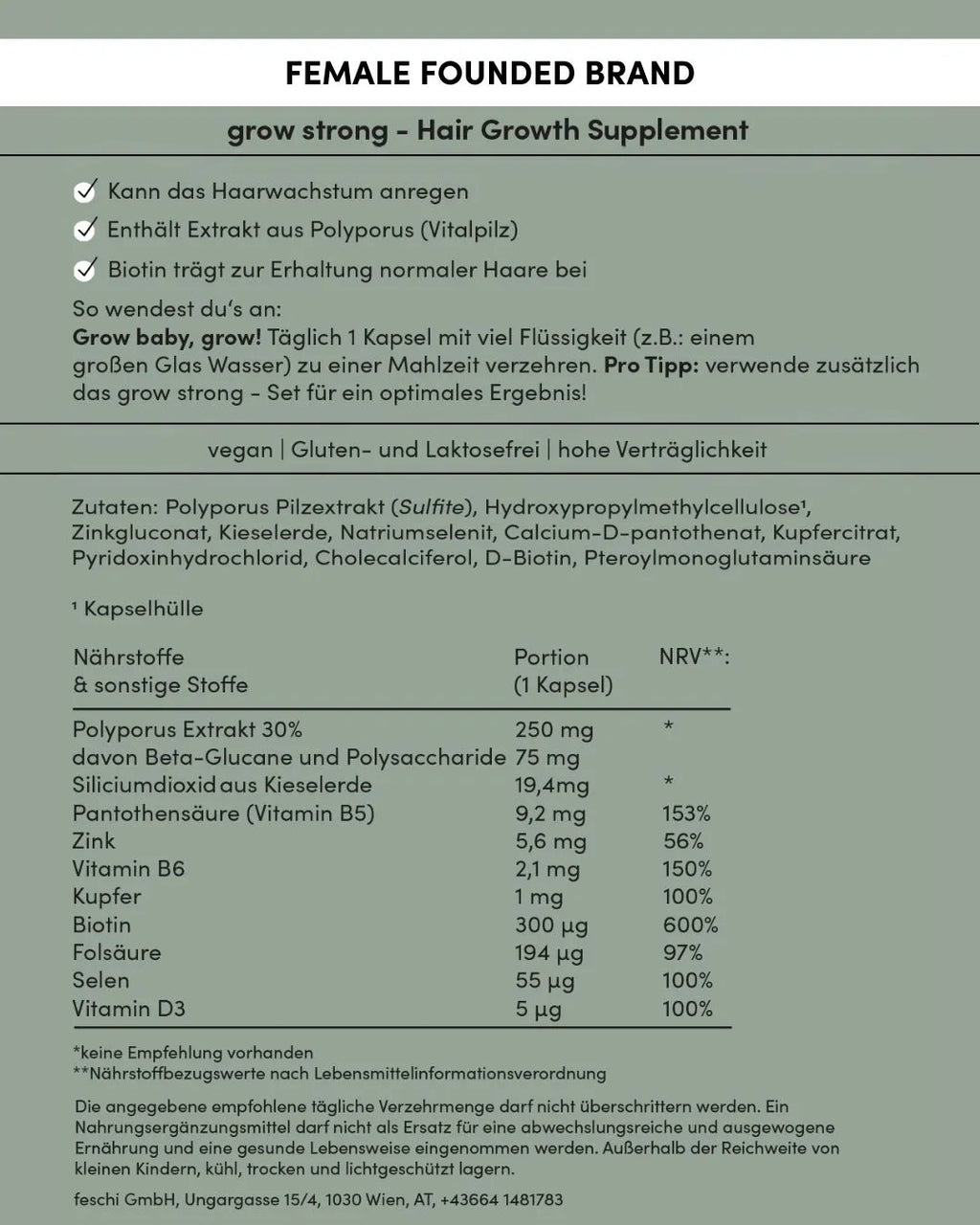 Supplements Infos von feschi