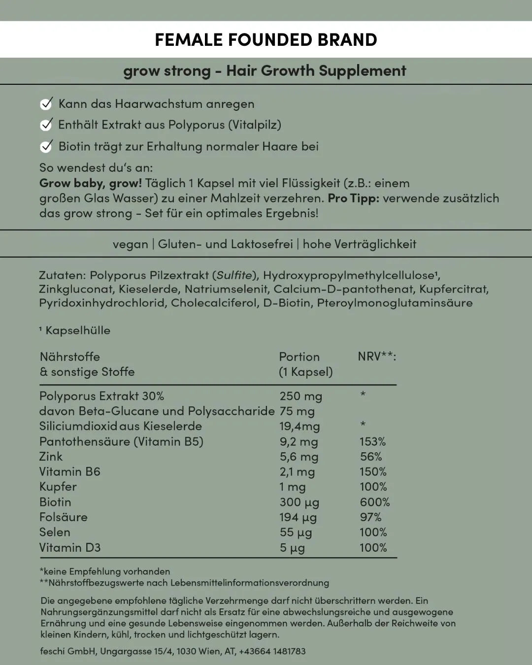 Supplements Infos von feschi