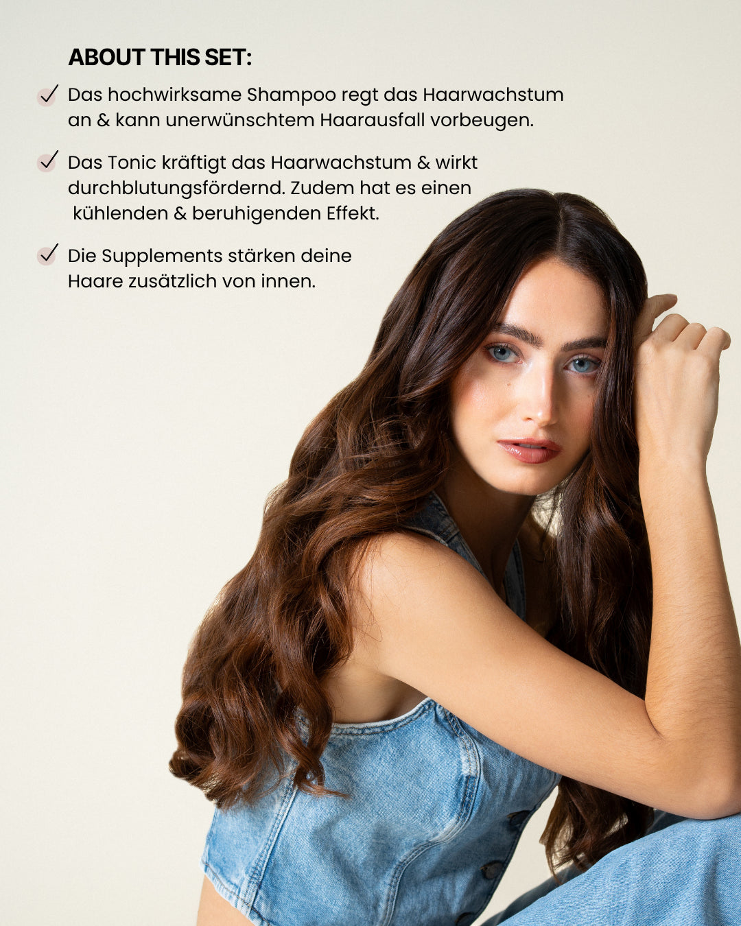 Vorteile vom Hairgrowth Power Trio von feschi aufgezählt