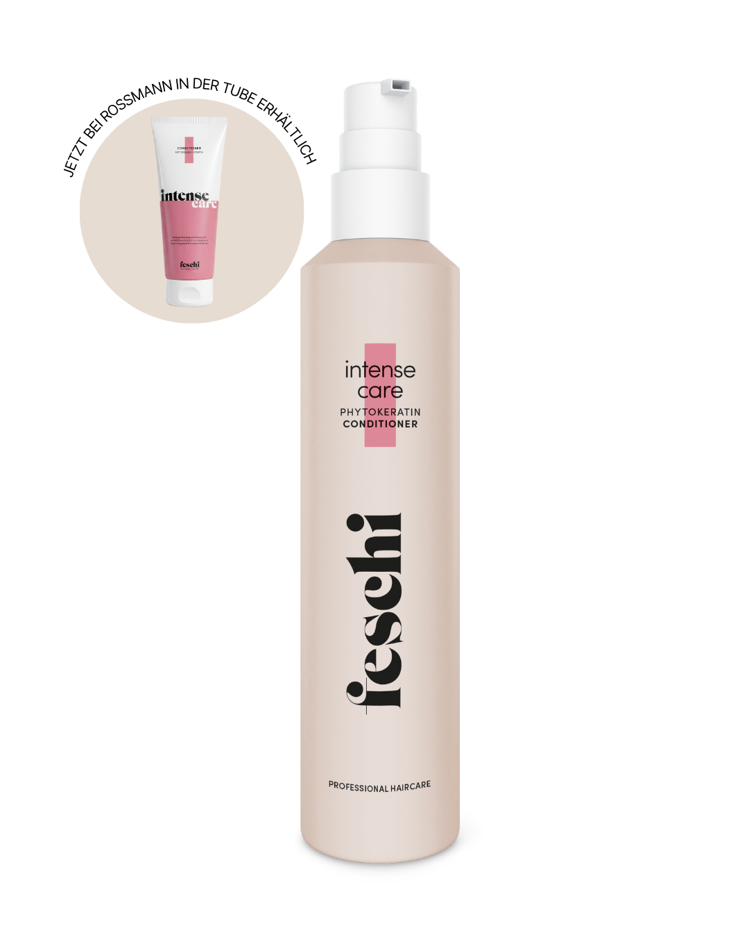 intense care conditioner für strapaziertes haar von feschi + Packaging Hinweis für den Handel