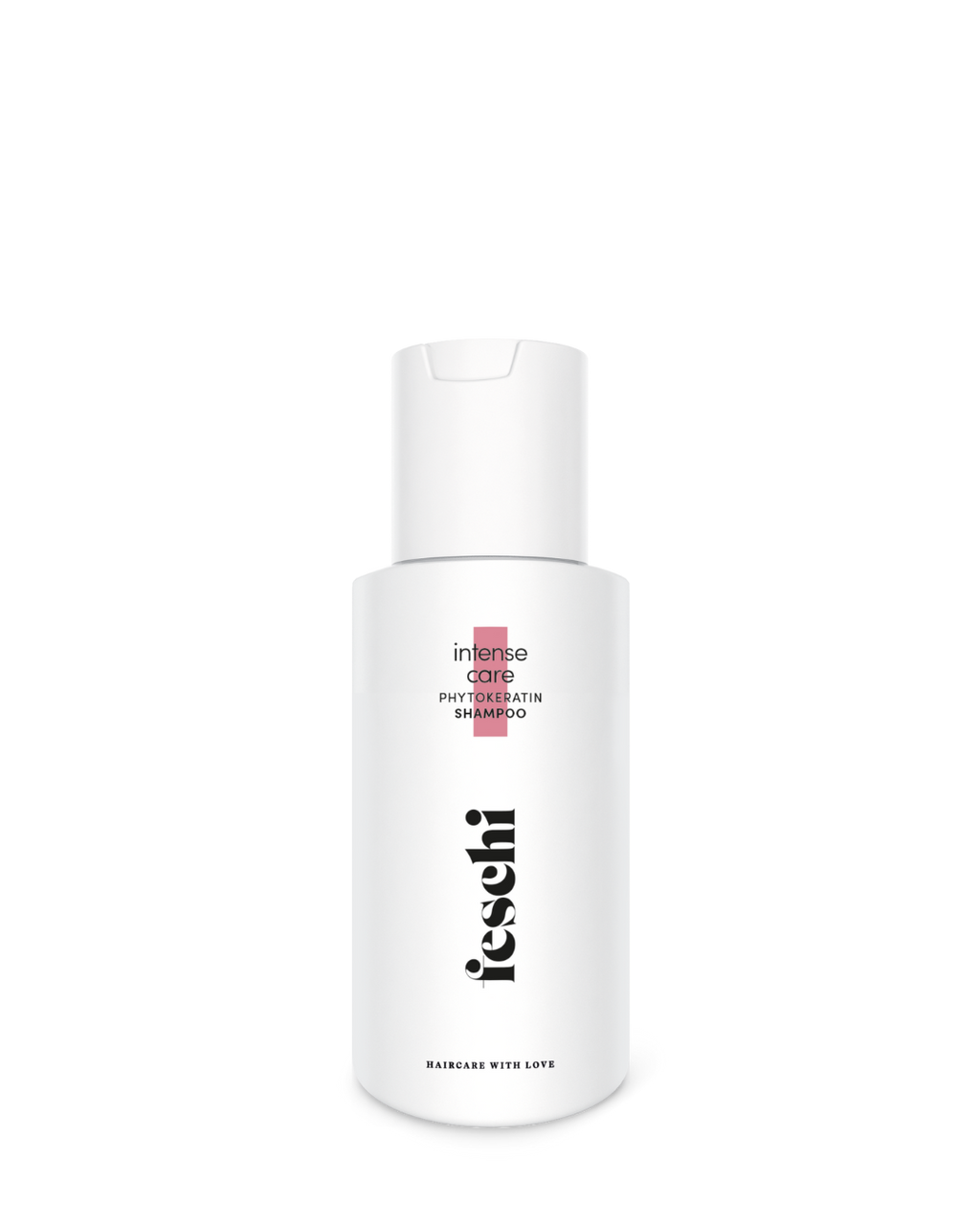 feschi intense care Phytokeratin Shampoo in kleiner 50ml-Flasche - vegane Pflege für strapaziertes Haar