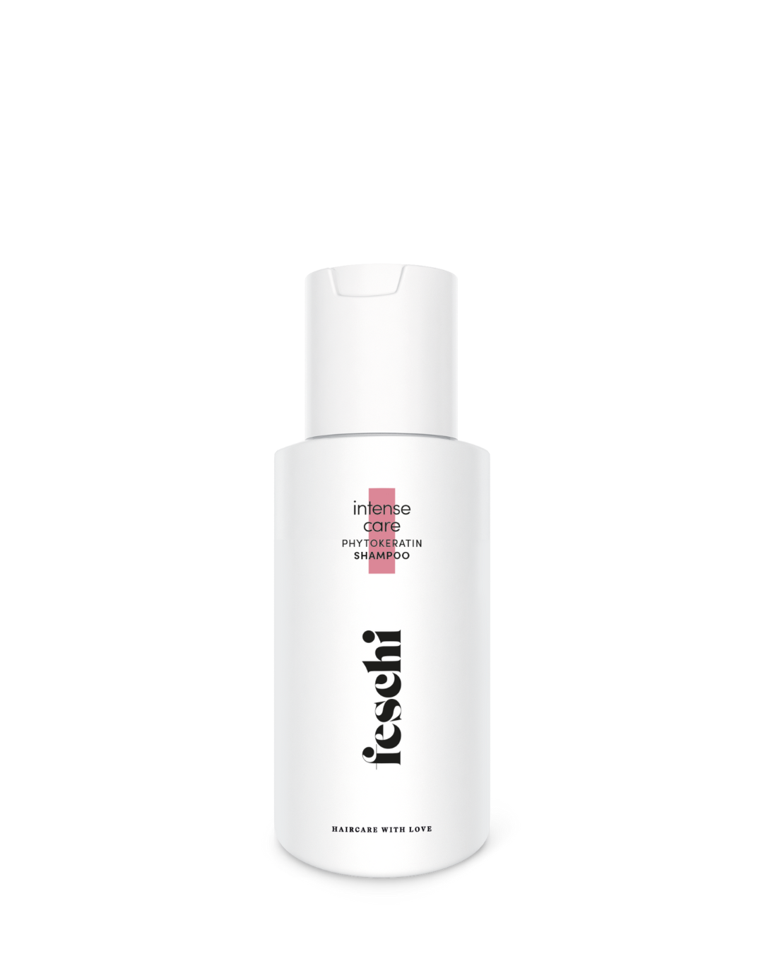 feschi intense care Phytokeratin Shampoo in kleiner 50ml-Flasche - vegane Pflege für strapaziertes Haar