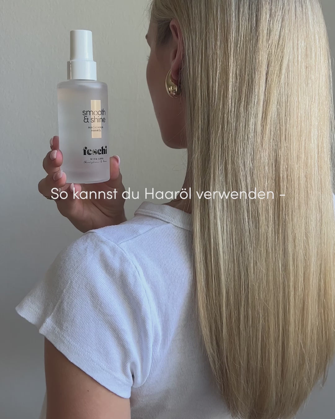 Verschiedene Möglichkeiten Haaröl anzuwenden