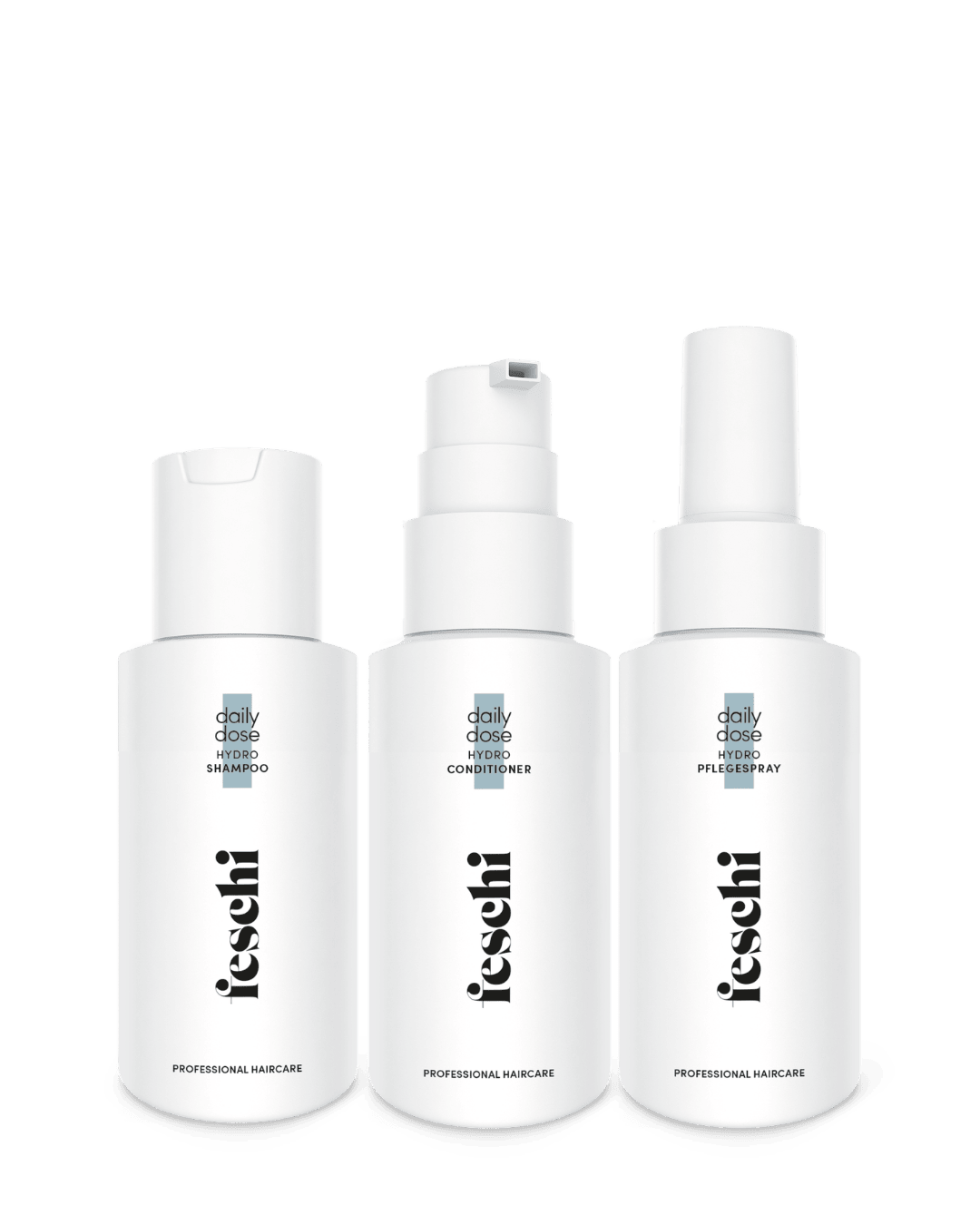 Reiseset von feschi in der praktischen Probiergröße