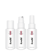 Set von feschi für Reisen und strapaziertes Haar