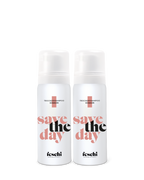 Produktbild des feschi Save the Day Trockenshampoo-Schaums in Reisegröße