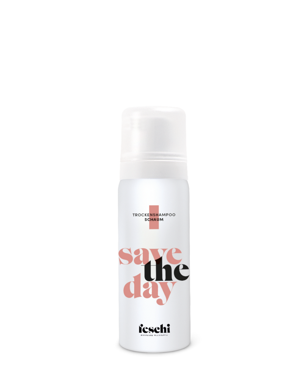 50ml Reisegröße von feschi Save the Day Trockenshampoo Schaum - ideal für unterwegs.