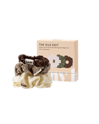 Produktbild the silk edit – Seidenscrunchie Trio 