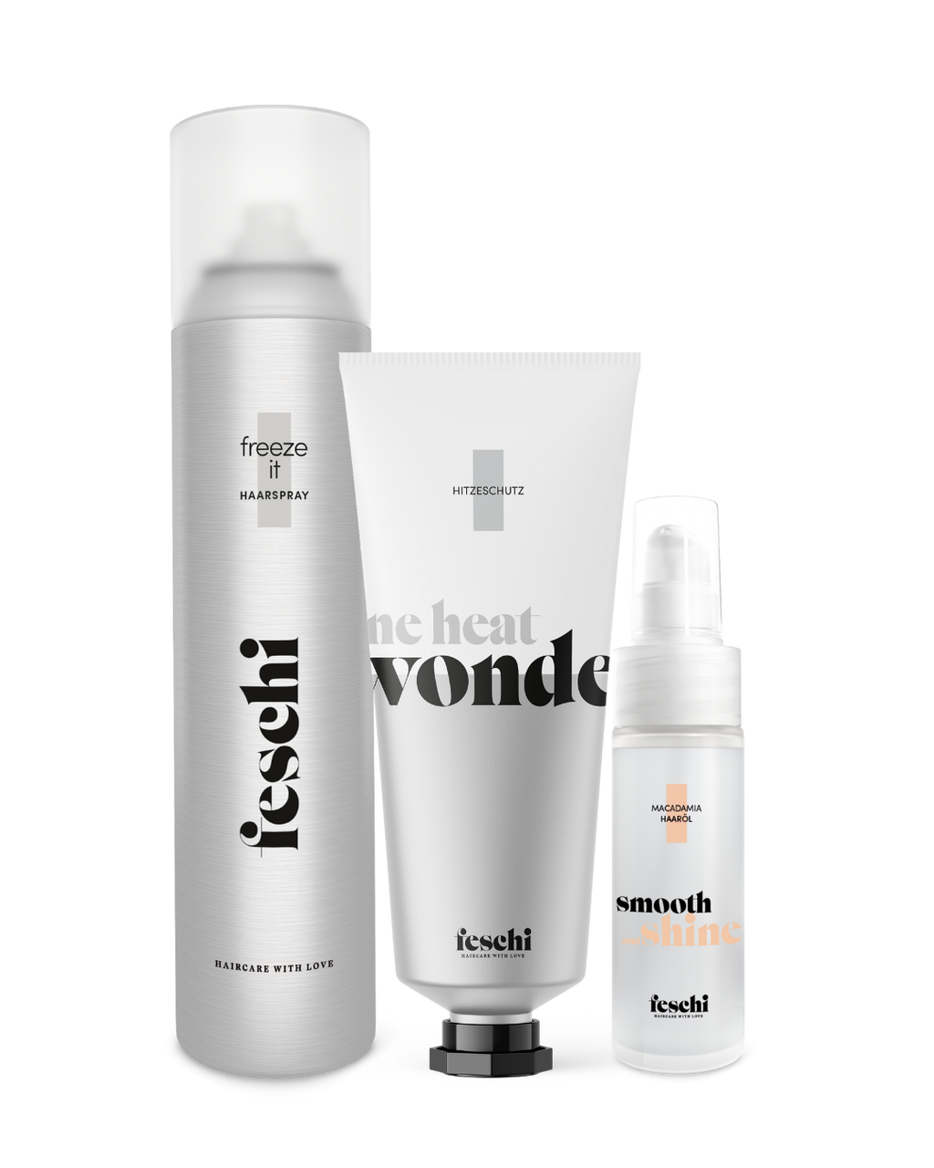 Produktfotografie vom Styling Set von feschi