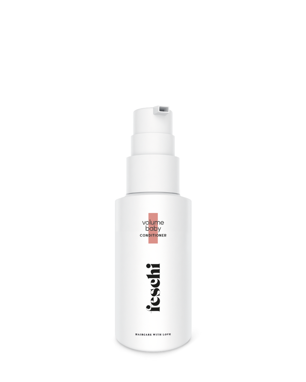 Produktfotografie vom Volumen Conditioner von feschi in Reisegröße