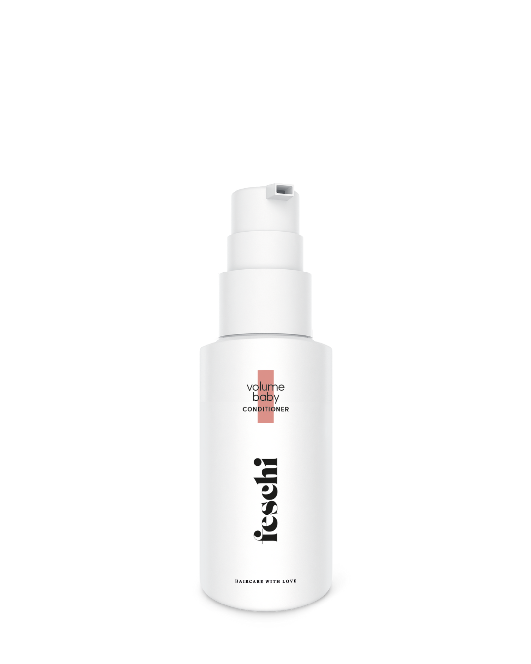 Produktfotografie vom Volumen Conditioner von feschi in Reisegröße
