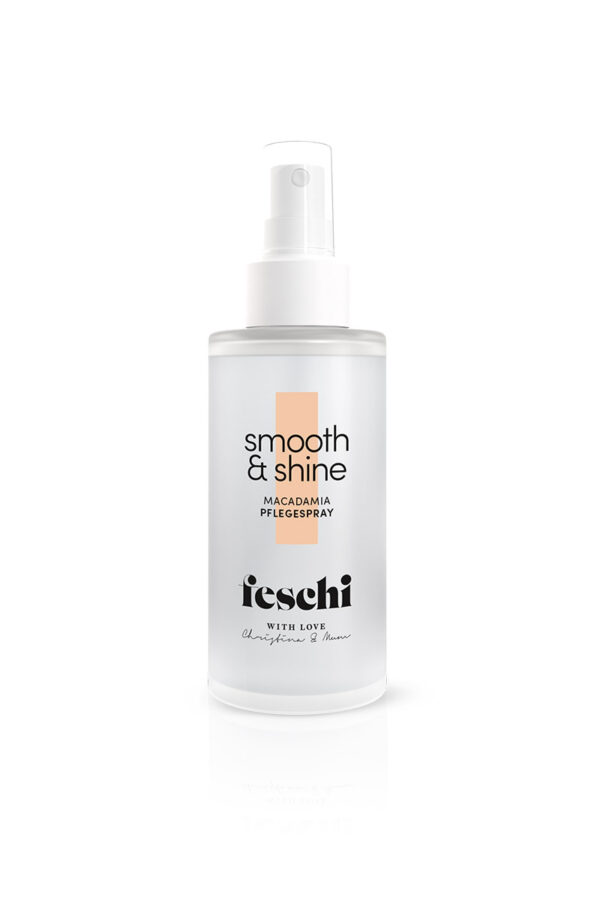 smooth & shine - Macadamia Pflegespray mit Macadamia Öl pflegt das Haar ohne zu Beschwerden und sorgt für einen natürlichen Halt