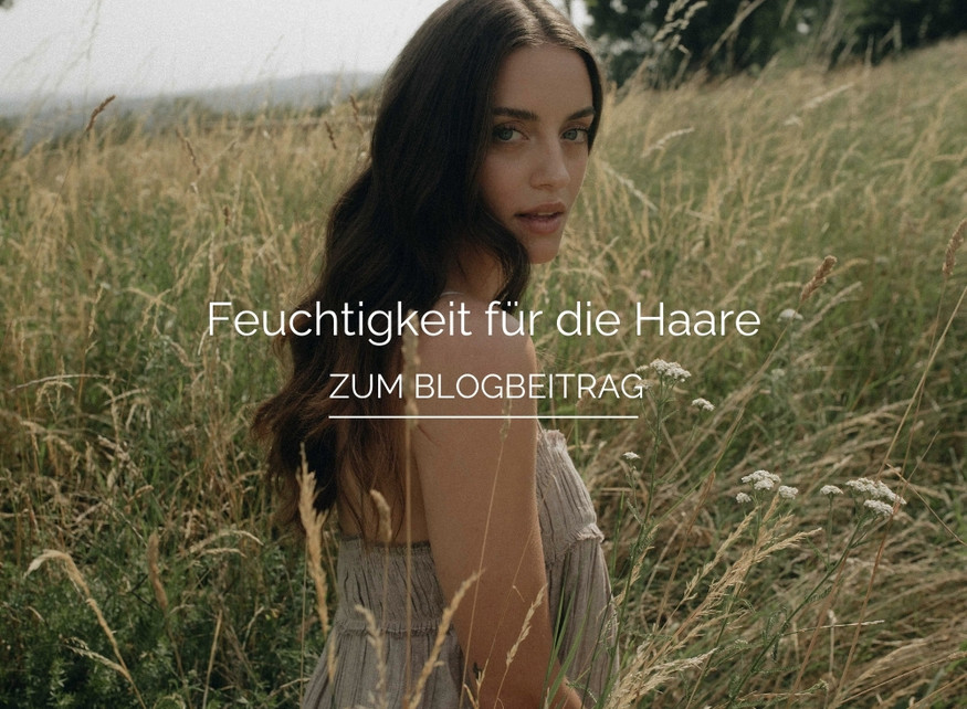 Feuchtigkeit für die Haare