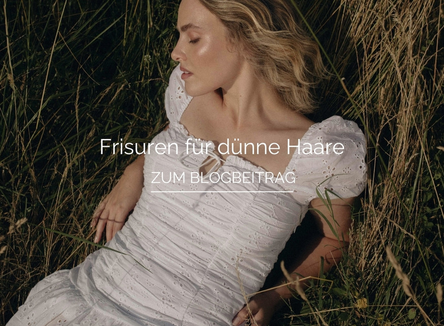 Frisuren für dünne Haare