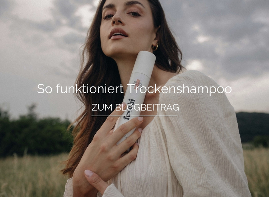 Trockenshampoo Anwendung