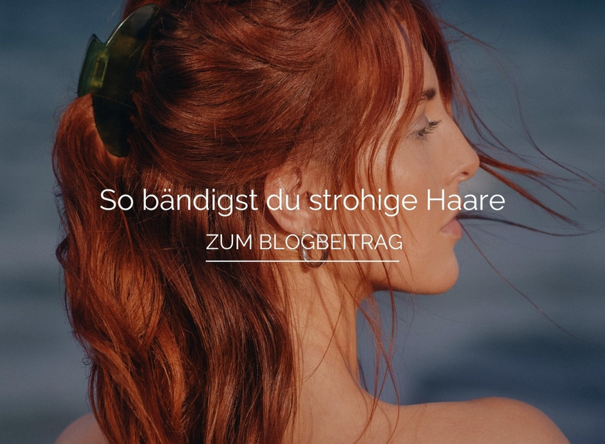 Strohige Haare