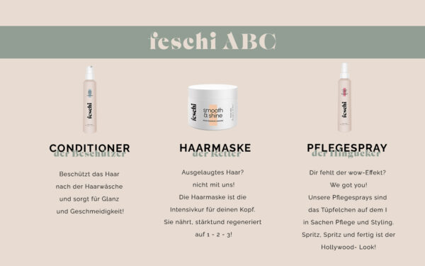 Pflege Produkte in Friseur Qualität Das Beste für dein