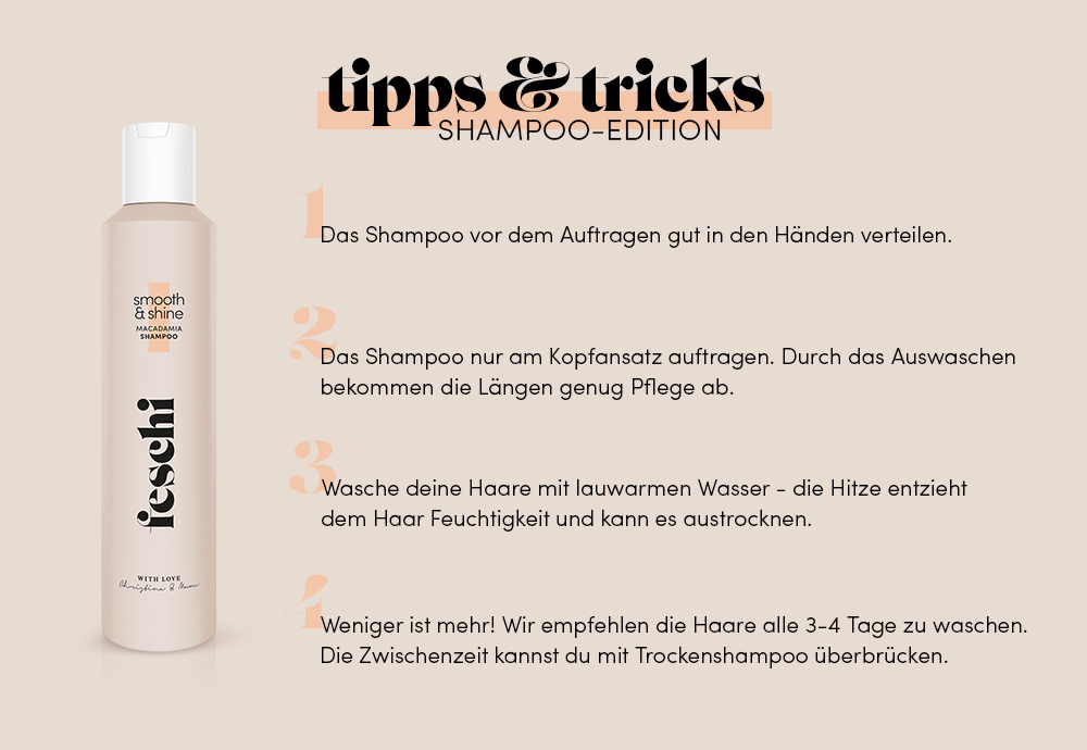 tipps für shampoo