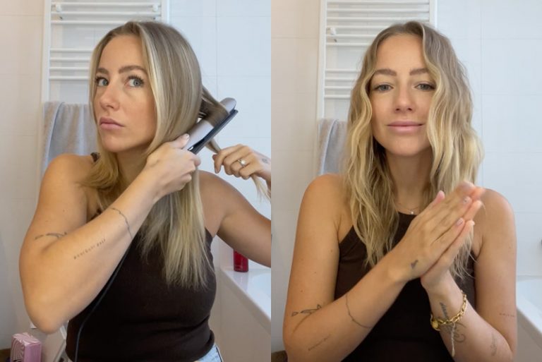 Locken mit dem Glätteisen So klappt der curly Look garantiert! feschi with love