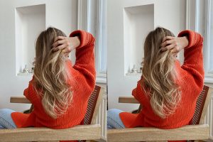 Blondierte Haare pflegen mit feschi Haircare